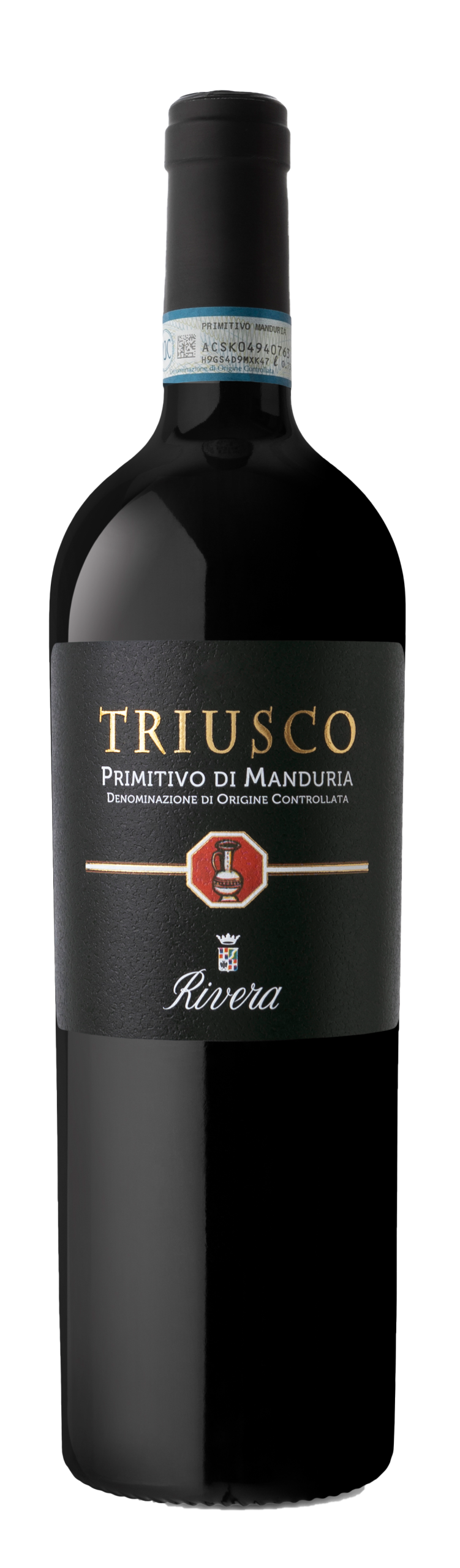 Triusco Rivera Primitivo di Manduria Vino Rosso Puglia